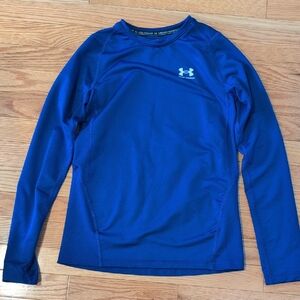 Like New Under Armour Cold Gear Performance Long Sleeve Top Youth Large
